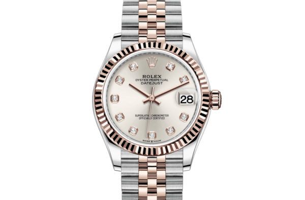 Rolex Datejust 31 Oyster 31 mm Oystersteel and Everose gold m278271-0016