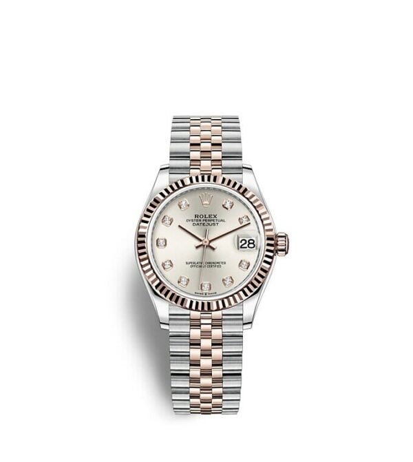 Rolex Datejust 31 Oyster 31 mm Oystersteel and Everose gold m278271-0016