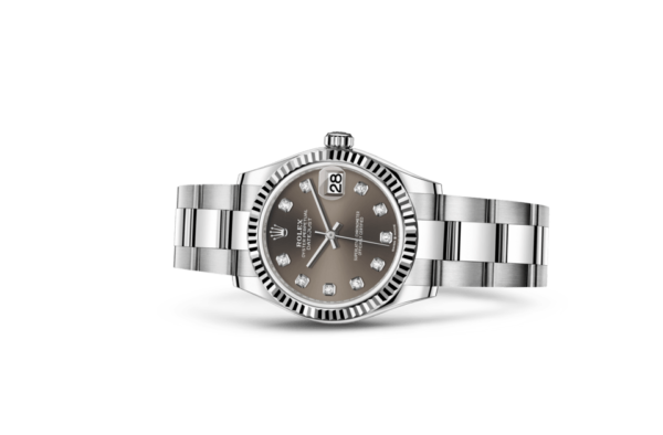 Rolex Datejust 31 Oyster 31 mm Oystersteel and white gold m278274-0007