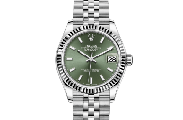 Rolex Datejust 31 Oyster 31 mm Oystersteel and white gold m278274-0018