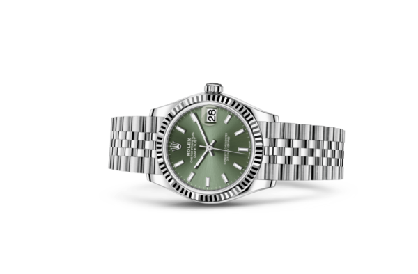 Rolex Datejust 31 Oyster 31 mm Oystersteel and white gold m278274-0018