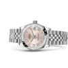 Rolex Datejust 31 Oyster 31 mm Oystersteel white gold and diamonds m278344rbr-0026