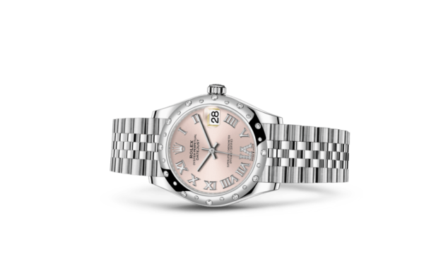 Rolex Datejust 31 Oyster 31 mm Oystersteel white gold and diamonds m278344rbr-0026