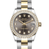 Rolex Datejust 31 Oyster 31 mm Oystersteel yellow gold and diamonds m278383rbr-0021