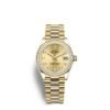 Rolex Datejust 31 Oyster 31 mm yellow gold and diamonds m278288rbr-0005