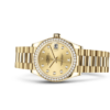 Rolex Datejust 31 Oyster 31 mm yellow gold and diamonds m278288rbr-0005