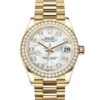 Rolex Datejust 31 Oyster 31 mm yellow gold and diamonds m278288rbr-0006