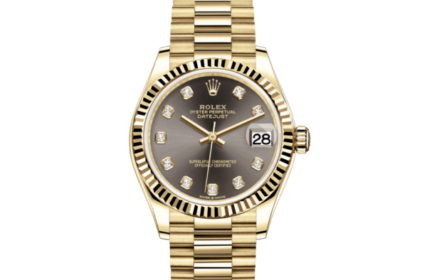Rolex Datejust 31 Oyster 31 mm yellow gold m278278-0036
