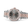 Rolex Datejust 36 Oyster 36 mm Oystersteel Everose gold and diamonds m126281rbr-0011