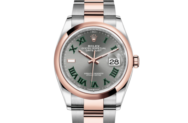 Rolex Datejust 36 Oyster 36 mm Oystersteel and Everose gold m126201-0030