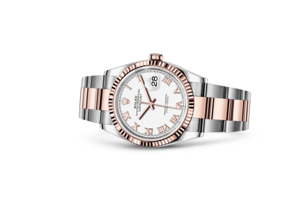 Rolex Datejust 36 Oyster 36 mm Oystersteel and Everose gold m126231-0016