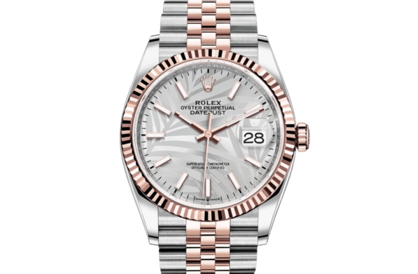 Rolex Datejust 36 Oyster 36 mm Oystersteel and Everose gold m126231-0031