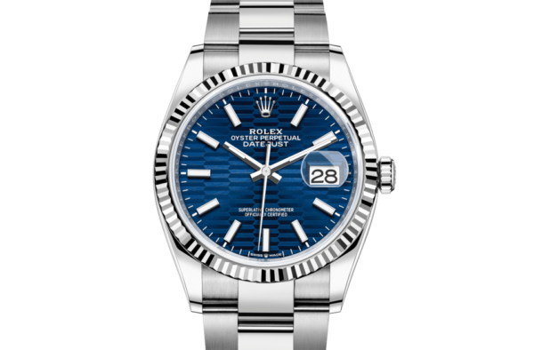 Rolex Datejust 36 Oyster 36 mm Oystersteel and white gold m126234-0050