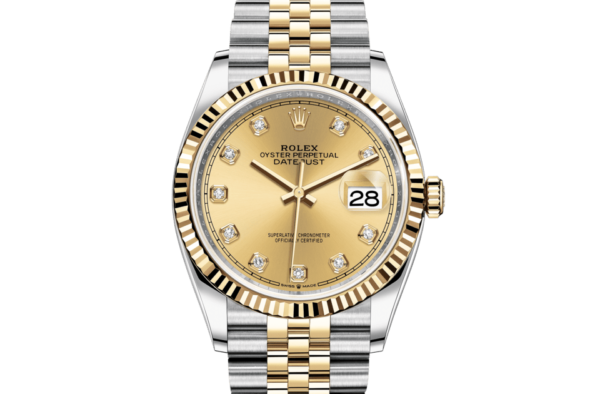 Rolex Datejust 36 Oyster 36 mm Oystersteel and yellow gold m126233-0017