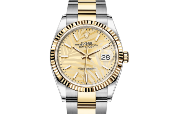 Rolex Datejust 36 Oyster 36 mm Oystersteel and yellow gold m126233-0038
