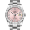 Rolex Datejust 36 Oyster 36 mm Oystersteel white gold and diamonds m126284rbr-0024