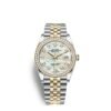 Rolex Datejust 36 Oyster 36 mm Oystersteel yellow gold and diamonds m126283rbr-0009