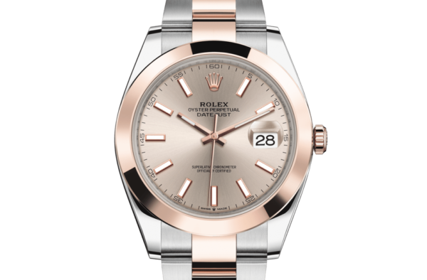 Rolex Datejust 41 Oyster 41 mm Oystersteel and Everose gold m126301-0009