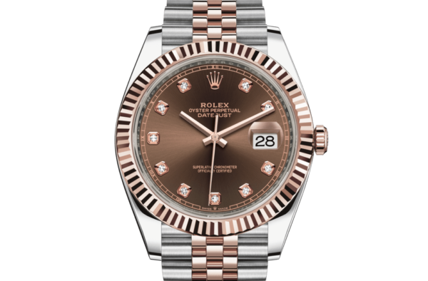 Rolex Datejust 41 Oyster 41 mm Oystersteel and Everose gold m126331-0004