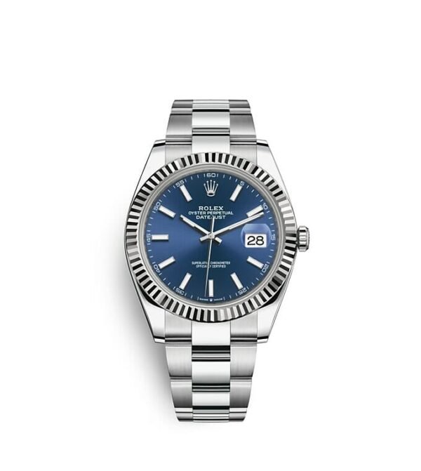 Rolex Datejust 41 Oyster 41 mm Oystersteel and white gold m126334-0001
