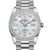 Rolex Day-Date 36 Oyster 36 mm white gold and diamonds m128349rbr-0004