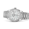 Rolex Day-Date 36 Oyster 36 mm white gold and diamonds m128349rbr-0004