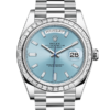 Rolex Day-Date 40 Oyster 40 mm platinum and diamonds m228396tbr-0002