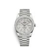 Rolex Day-Date 40 Oyster 40 mm white gold and diamonds m228349rbr-0040