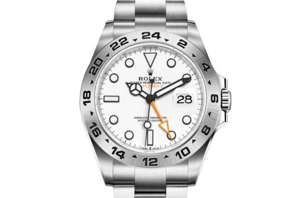 Rolex Explorer II Oyster 42 mm Oystersteel m226570-0001