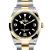 Rolex Explorer Oyster 36 mm Oystersteel and yellow gold m124273-0001