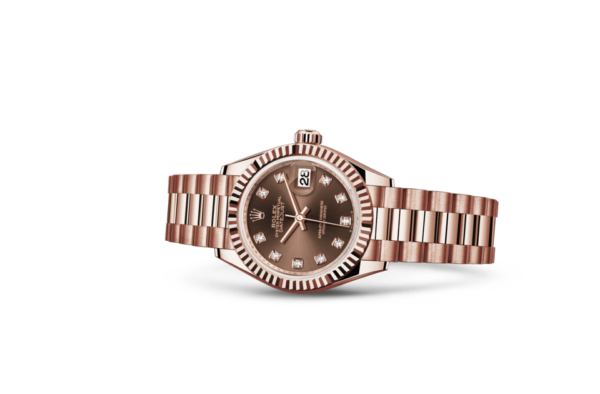 Rolex Lady-Datejust Oyster 28 mm Everose gold m279175-0016