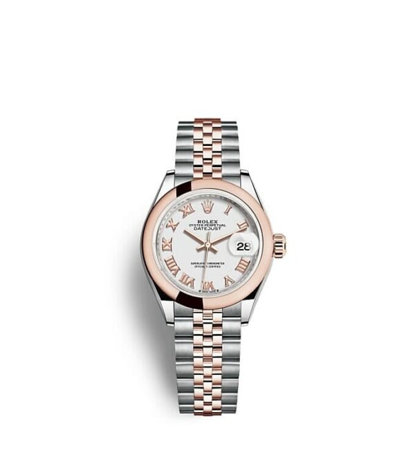 Rolex Lady-Datejust Oyster 28 mm Oystersteel and Everose gold m279161-0021