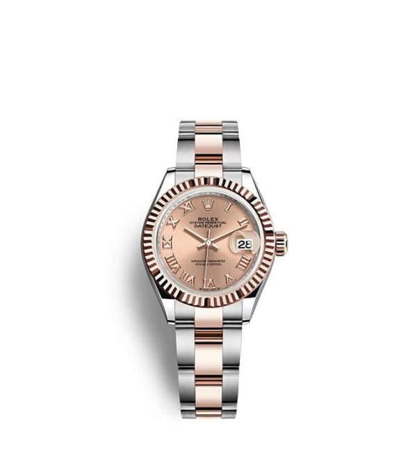 Rolex Lady-Datejust Oyster 28 mm Oystersteel and Everose gold m279171-0026
