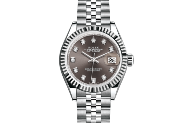 Rolex Lady-Datejust Oyster 28 mm Oystersteel and white gold m279174-0015