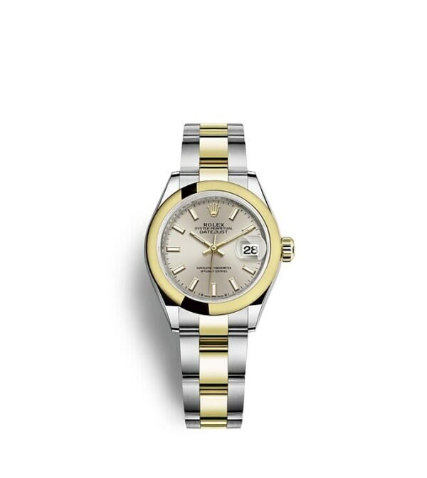 Rolex Lady-Datejust Oyster 28 mm Oystersteel and yellow gold m279163-0020