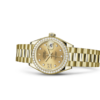 Rolex Lady-Datejust Oyster 28 mm yellow gold and diamonds m279138rbr-0006