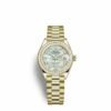Rolex Lady-Datejust Oyster 28 mm yellow gold and diamonds m279138rbr-0015
