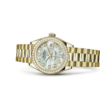 Rolex Lady-Datejust Oyster 28 mm yellow gold and diamonds m279138rbr-0015