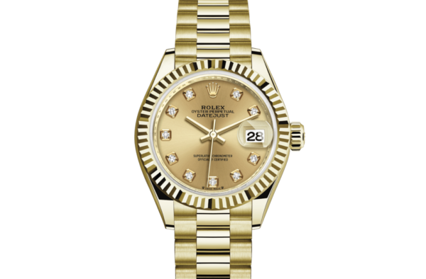 Rolex Lady-Datejust Oyster 28 mm yellow gold m279178-0017