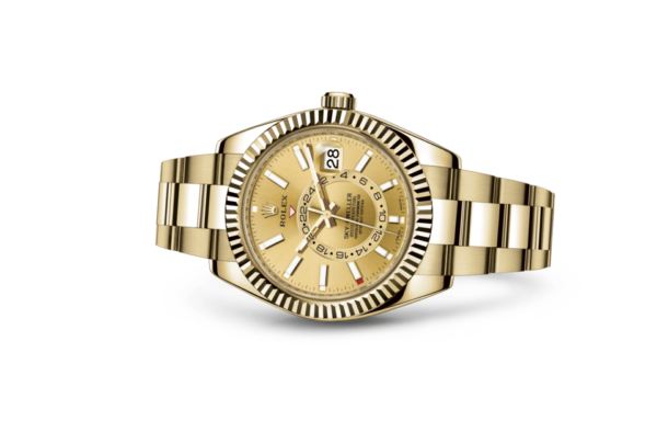 Rolex Sky-Dweller Oyster 42 mm yellow gold m326938-0003