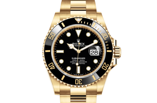 Rolex Submariner Date 126618 Yellow Gold Black Dial Replica
