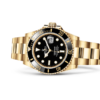 Rolex Submariner Date 126618 Yellow Gold Black Dial Replica