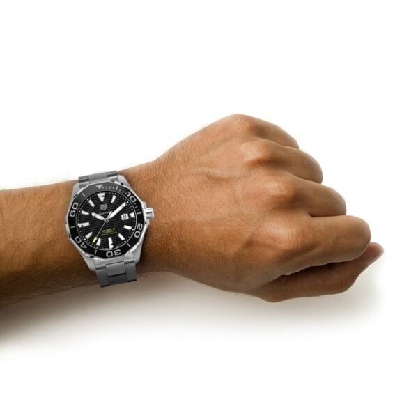 TAG Heuer Aquaracer 300M Calibre 5 43mm Ceramic Bezel Mens Watch WAY201A.BA0927