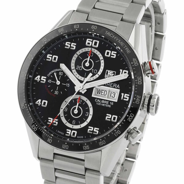 TAG Heuer Carrera Automatic Chronograph Calibre 16 Day-Date 43mm Mens Watch CV2A1R.BA0799
