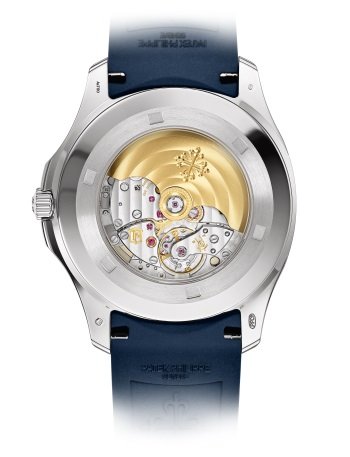 Patek Philippe Aquanaut Blue Dial & Strap White Gold 5168G-001