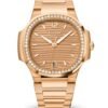 Patek Philippe Ladies Nautilus Golden Dial Rose Gold 7118/1200R-010